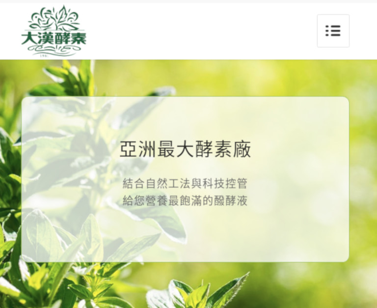 大漢酵素 Biozyme